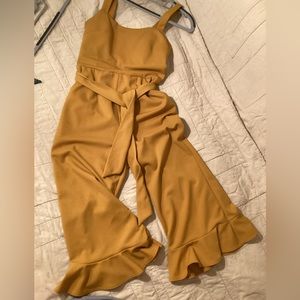 Mustard Jumpsuit
